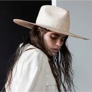 Janessa Leone Misha straw hat